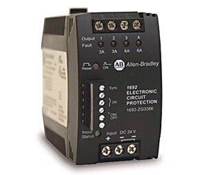 1692 Block-Style Electronic Circuit Protectors A-B 1794-IB16XOB16P Digital Input/Output Module, 16 Input, 16 Output, DC, Positive Logic