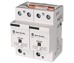 DIN Rail Heavy Duty AC Surge Protectors A-B 1794-IA8I Digital Input Module, 8 Channel, Isolated, 120 VAC