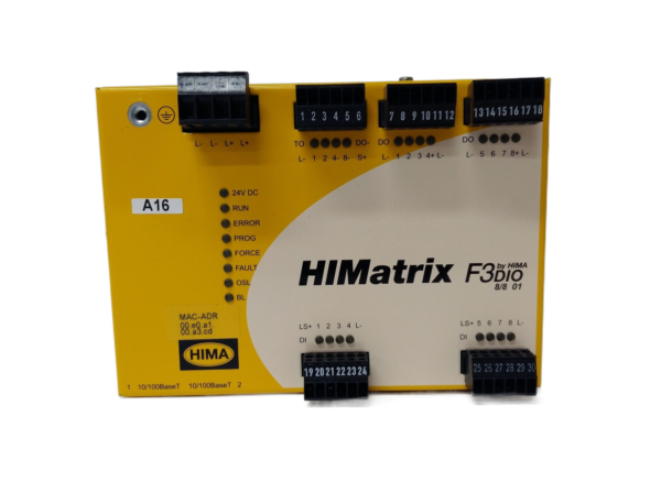 HIMA F8680 Safety, SIL3, Process Safety, Controller, High Availability, Industrial Automation