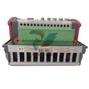 MOOG QAIO 2/2-AV I/O Analog I/O module for E-Bus (2 analog inputs, 2 analog outputs, 1 reference voltage output, 1 pulse input)