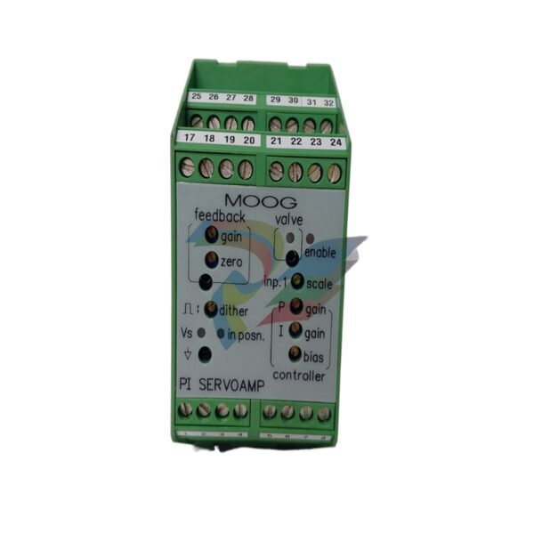 MOOG QAIO 2/2-AV I/O Analog I/O module for E-Bus (2 analog inputs, 2 analog outputs, 1 reference voltage output, 1 pulse input) - Image 2