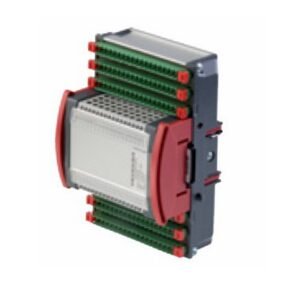 MOOG 13 MOOG QAIO 16/4-V Analog I/O module for E-Bus (16 voltage inputs ±10 V, 4 voltage outputs, 1 reference voltage output)